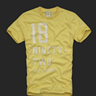 Abercrombie men Yellow T-shirt