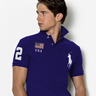 Custom-Fit USA Flag Polo Â 