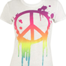 Paint Drip Peace Tee 