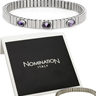 NOMINATION ITALY Exquisite Brand New Three-stone Bracelet