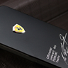 BLACK Ferrari Sports Aluminum Cars Cases Cover Skin Real House for Apple iPhone 4S 4 S