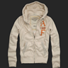 Abercrombie for men grey hoodie jacket