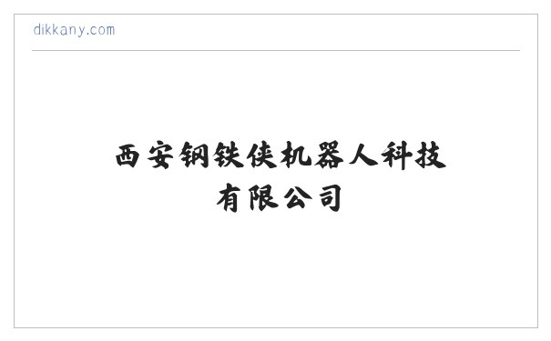 西安钢铁侠机器人科技有限公司 缩略图